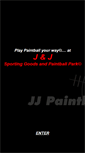 Mobile Screenshot of jjpaintball.com